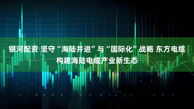 银河配资 坚守“海陆并进”与“国际化”战略 东方电缆构建海陆电缆产业新生态
