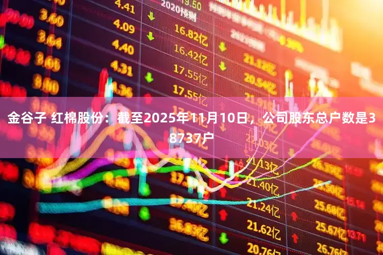 金谷子 红棉股份：截至2025年11月10日，公司股东总户数是38737户